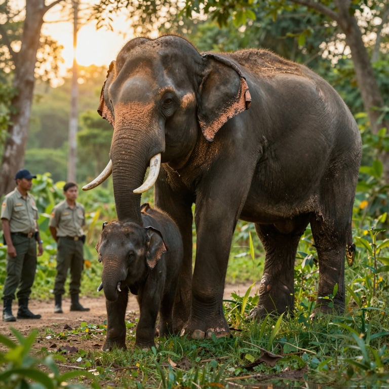 Come un'Organizzazione Thailadese Tutela gli Elefanti Asiatici in Pericolo