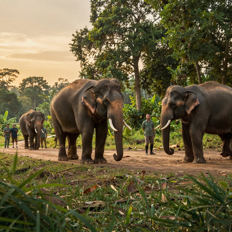 La Missione per Salvare gli Elefanti Asiatici in Thailandia