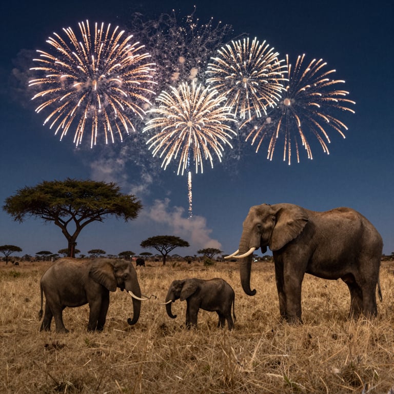 Come i botti di fine anno proteggono la popolazione di elefanti tanzaniani