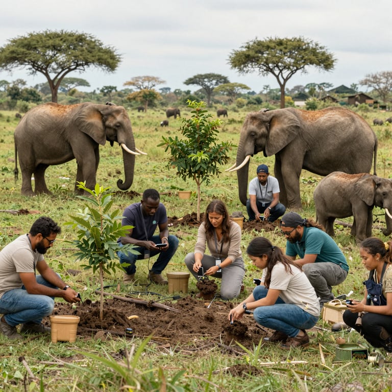 Iniziative Globali per Salvare e Proteggere gli Elefanti in Africa