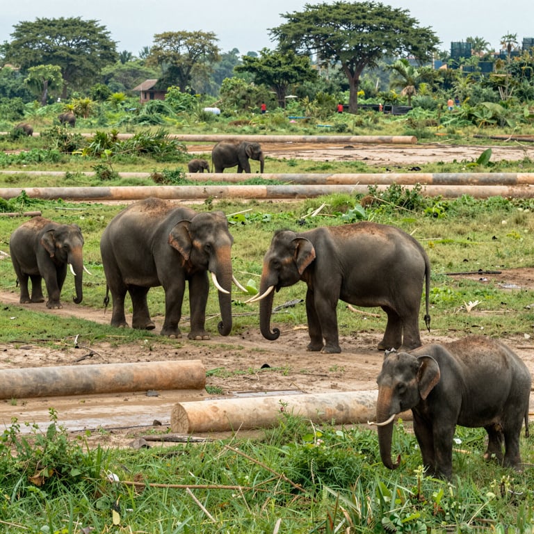 Sfide per la Protezione degli Elefanti in Pericolo in Asia Oggi