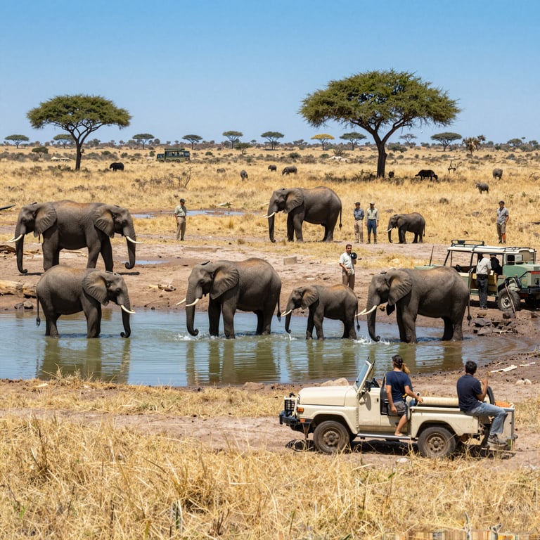 Iniziative Globali per Salvare le Popolazioni di Elefanti in Africa