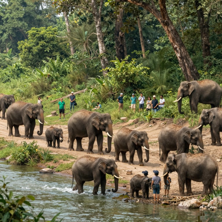 Progetti per la Conservazione: Donazioni e Tour Eco per Elefanti