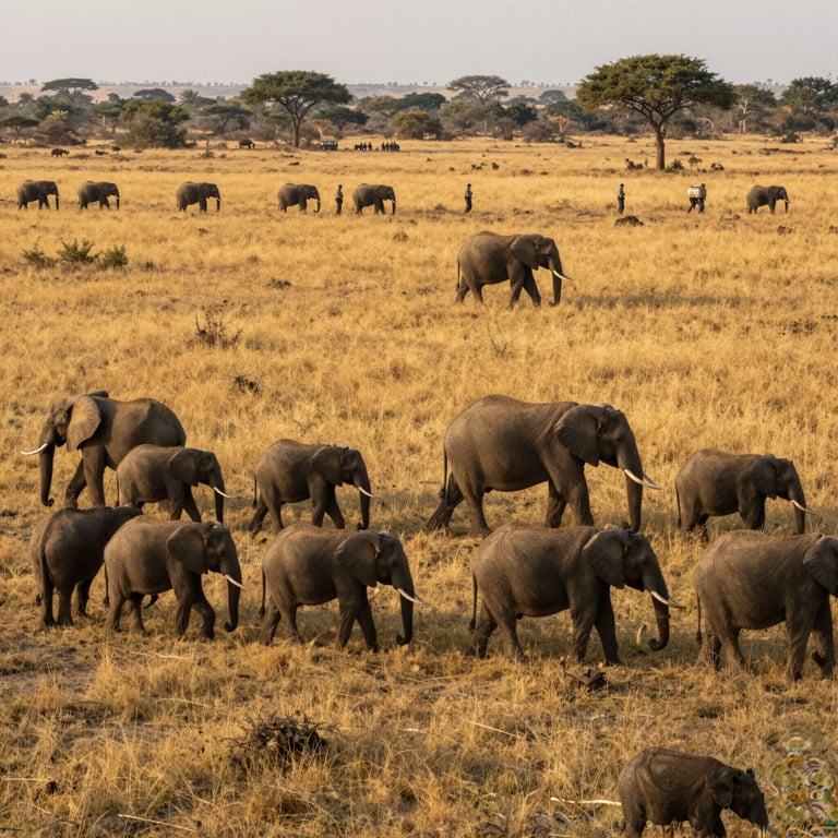 Proteggiamo gli Elefanti Africani dal Bracconaggio e dalla Perdita di Habitat