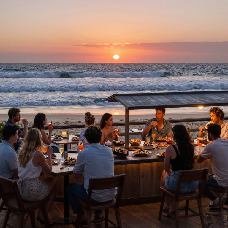 Unleash Coast Australia Nightlife at 12 Rocks: Best Seafood and Cocktail Beach Bar