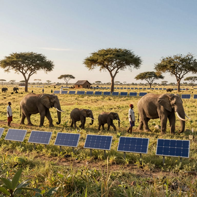 Soluzioni Innovative per Mitigare il Conflitto Uomo-Elefante e Favorire Coesistenza Sicura