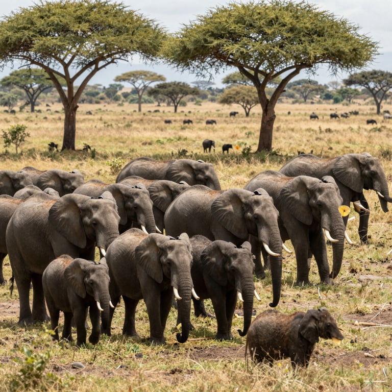 Guida Globale per la Sopravvivenza delle Specie di Elefanti in Pericolo di Estinzione