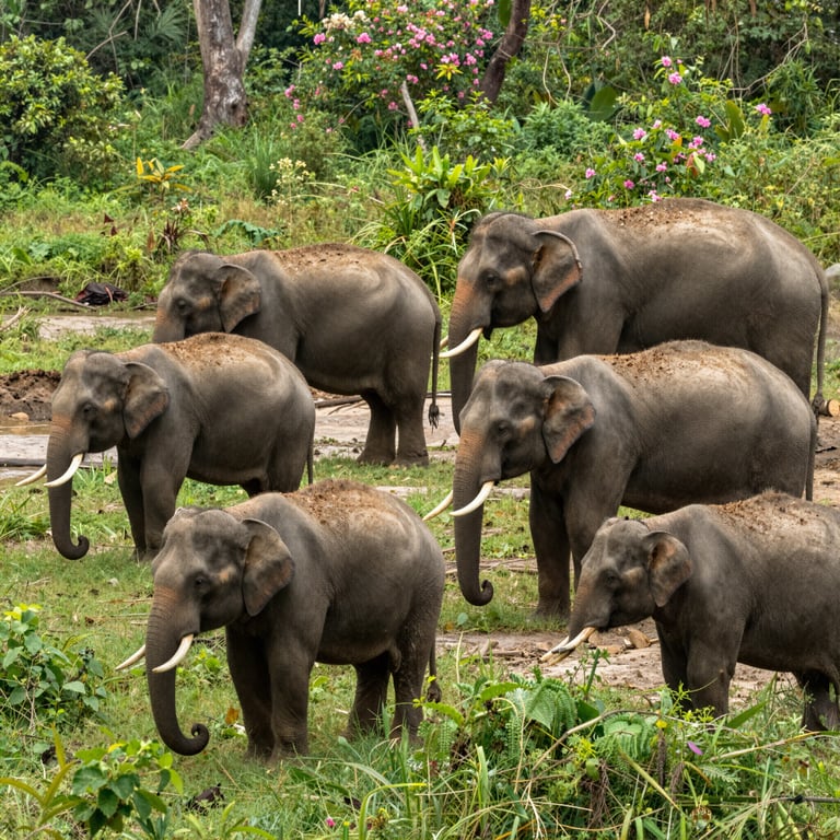 Preservazione degli Habitat Elefantini: Strategie per Difendere Specie a Rischio