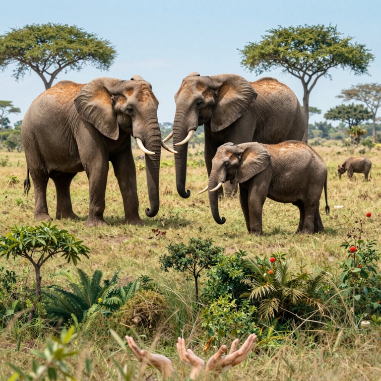 Iniziative Globali per Preservare gli Habitat degli Elefanti in Pericolo