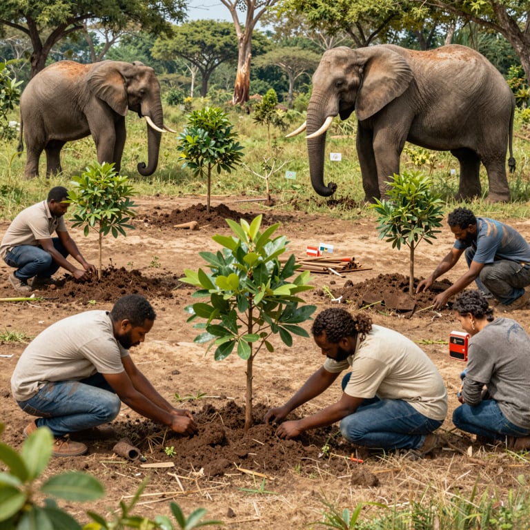 Iniziative Globali per Proteggere gli Spazi Vitali degli Elefanti in Africa