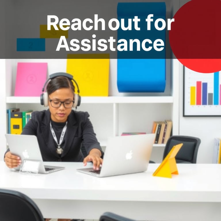 Reach out for assistance