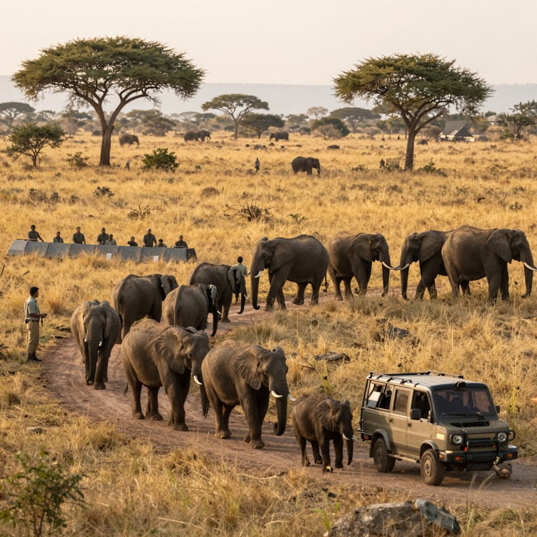 Iniziative Efficaci per Salvare le Popolazioni di Elefanti in Pericolo in Africa