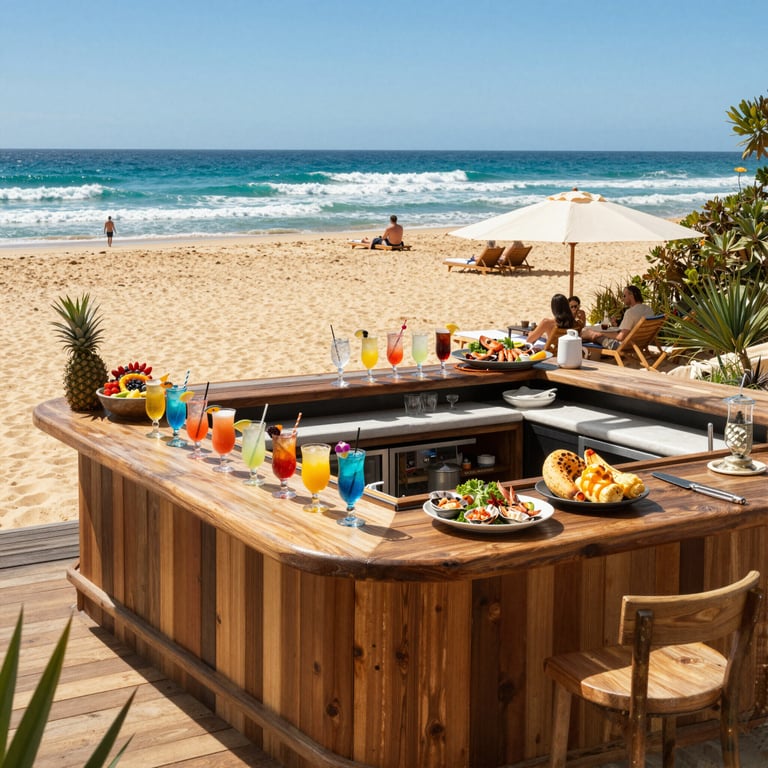 Discover 12 Rocks Beach Bar: Premier Australian Beach Club for Cocktails and Seafood