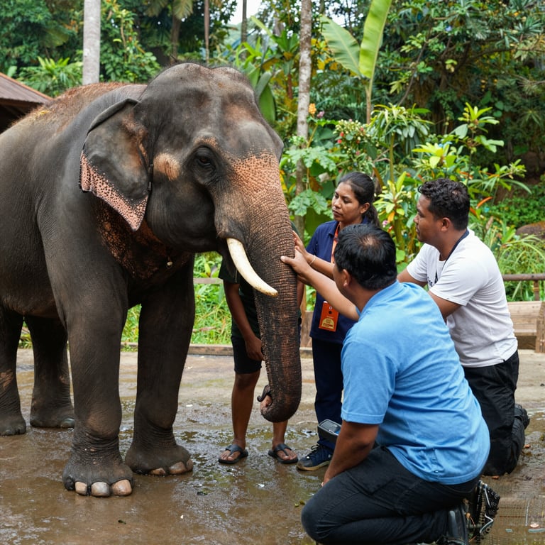 L'Organizzazione Thailandese per la Cura e il Salvataggio degli Elefanti Asiatici