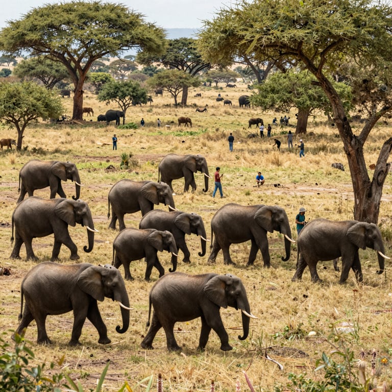 Iniziative Globali per Salvare l'Habitat Naturale degli Elefanti nel 2026