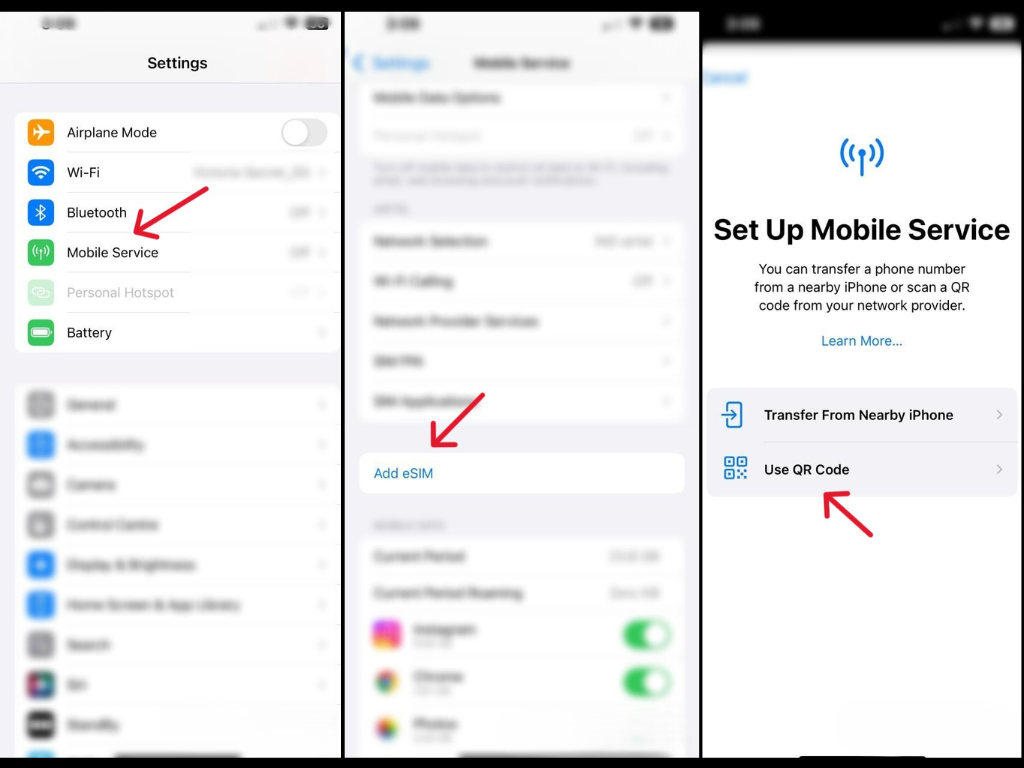 Steps to Convert a Physical SIM to eSIM on iPhone