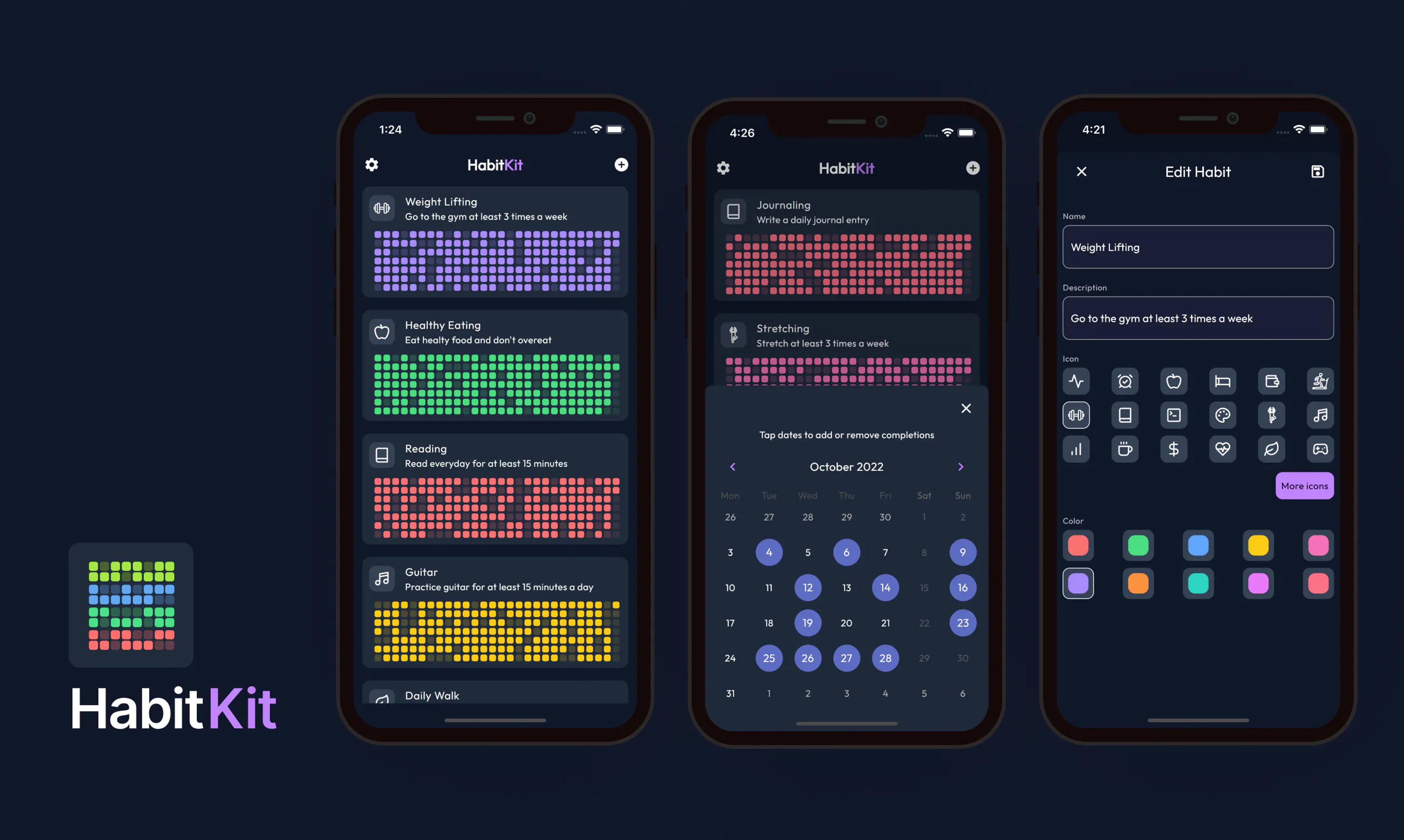 HabitKit - Consistency Tracker