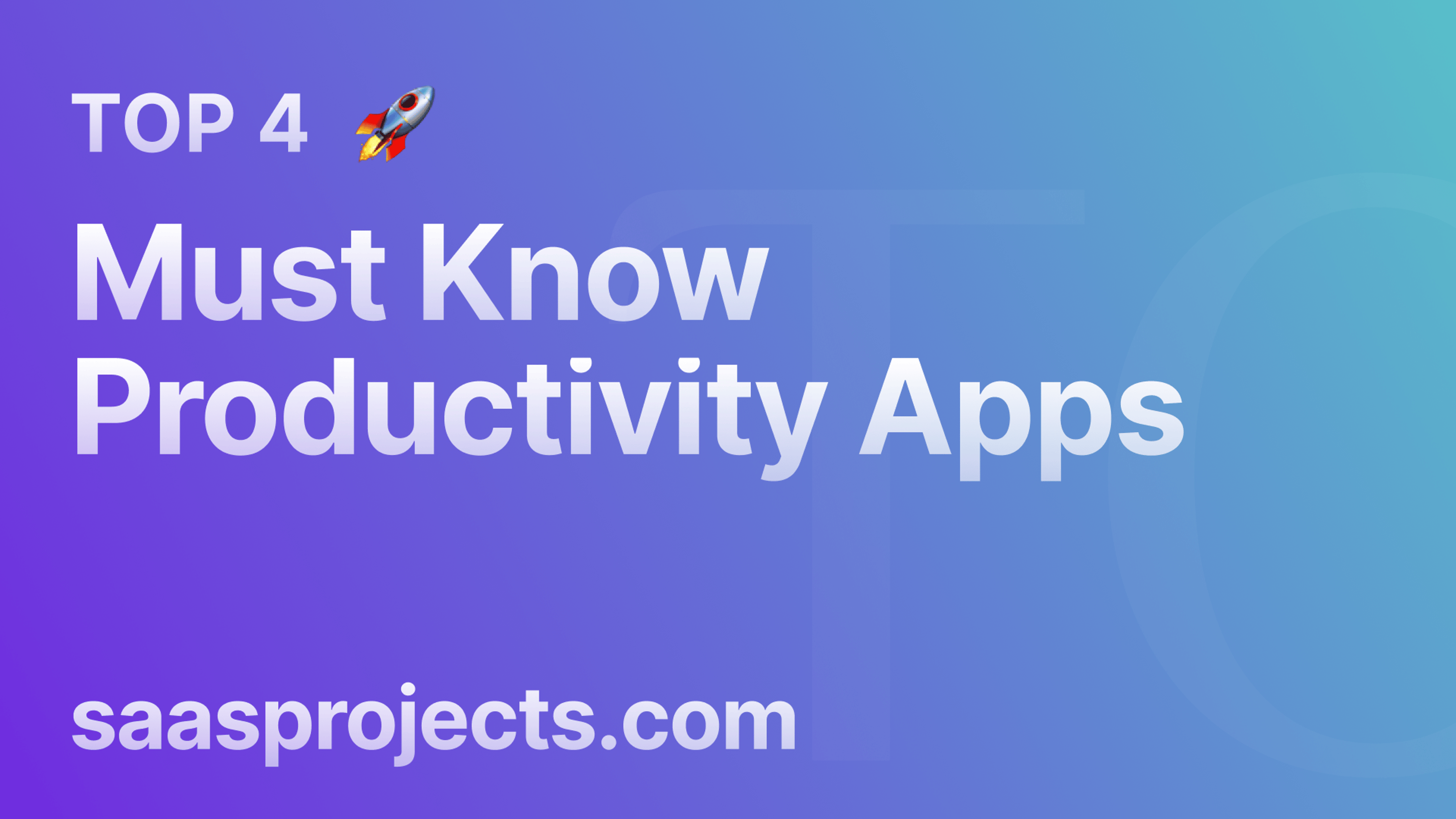 Best Products in productivity, that save your time.