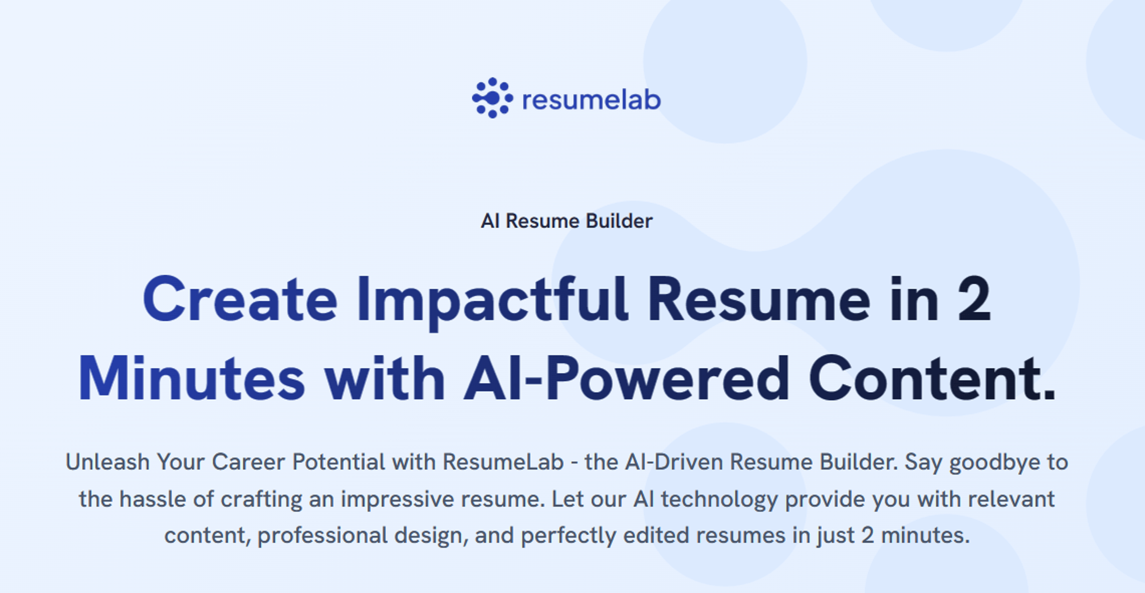 Resumelab.ai