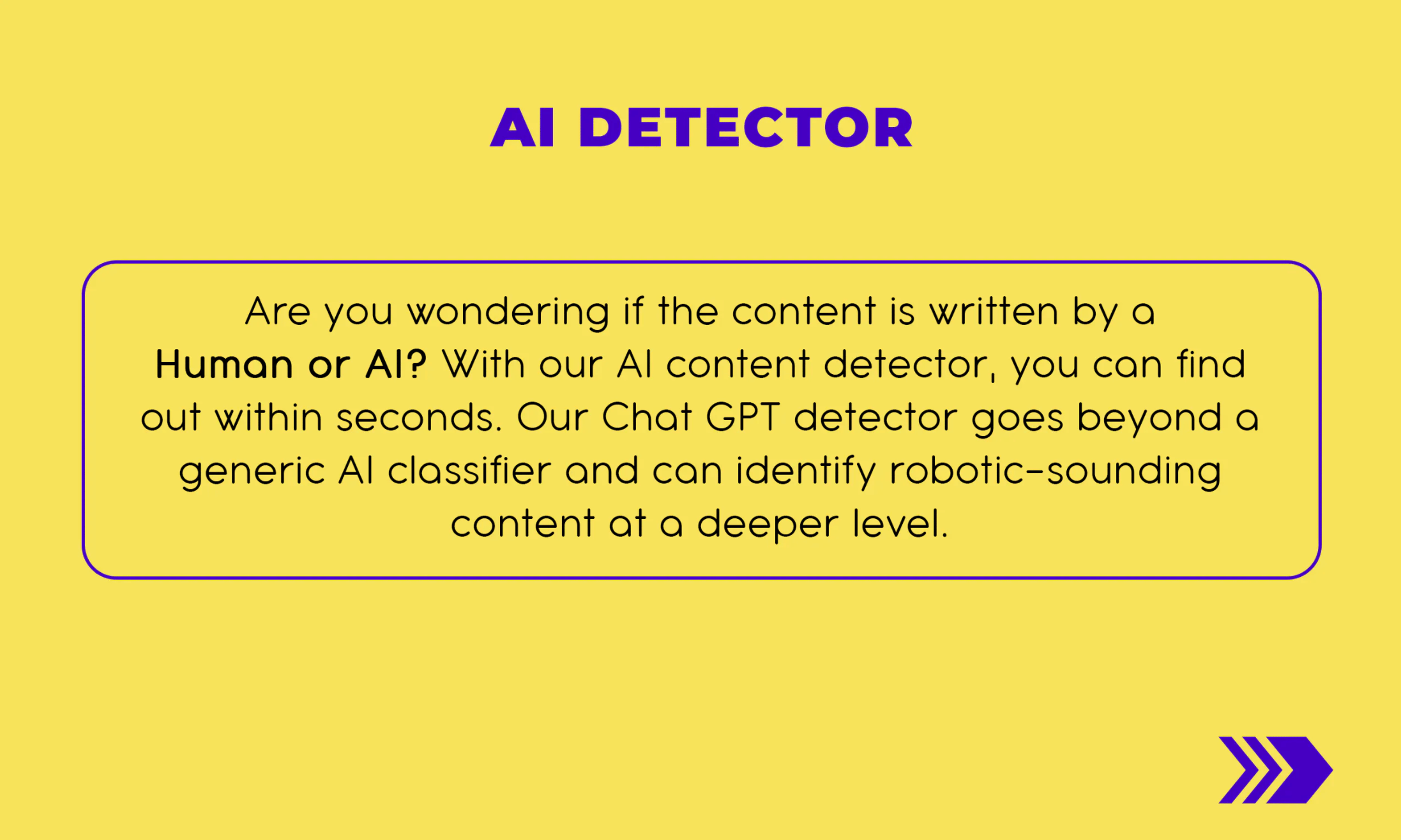 AI Detector by Content at Scale