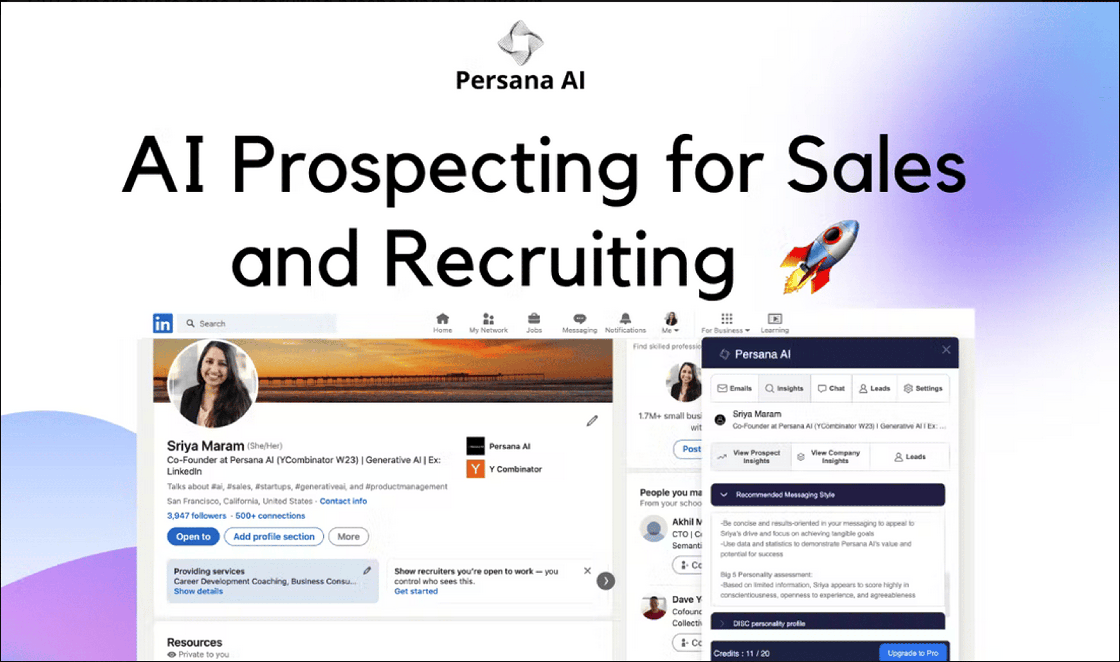 Prospect with Persana AI