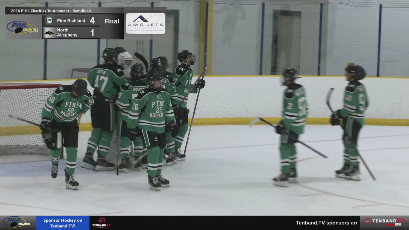 HIGHLIGHTS: Wed Sep 9 - Pine Richland vs North Allegheny - SemiFinal 2 - 2026 PIHL Charities Tournament — 25 key moments