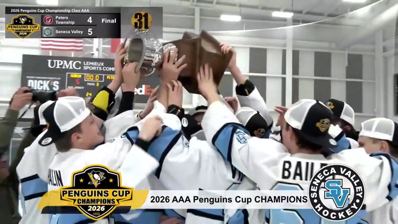 HIGHLIGHTS - Tues Mar 17 - Peters Township vs Seneca Valley  -  2026 Penguins Cup Final - Class AAA