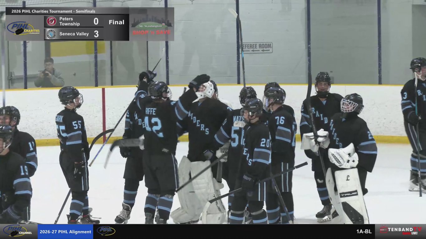 HIGHLIGHTS: Wed Sep 9 - Peters Township vs Seneca Valley - SemiFinal 1 - 2026 PIHL Charities Tournament — 29 key moments