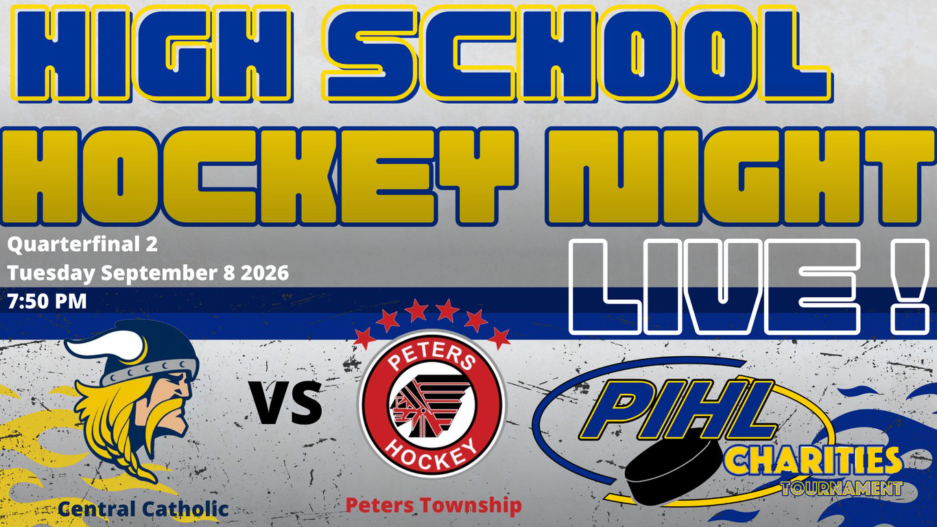 Tues Sep 8  - Central Catholic vs Peters Township - QuarterFinal 2 - 2026 PIHL Charities Tournament