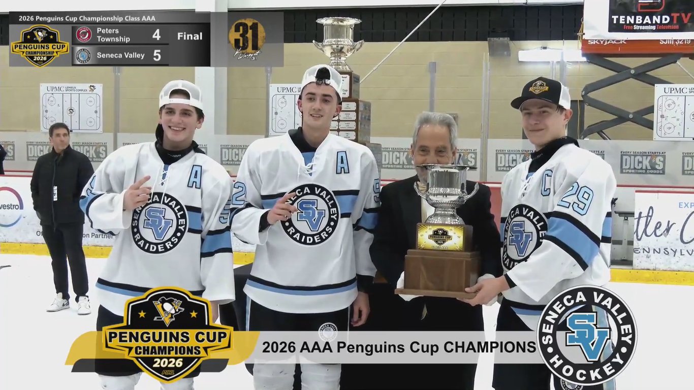 HIGHLIGHTS: Tues Mar 17 - Peters Township vs Seneca Valley  -  2026 Penguins Cup Final - Class AAA — 32 key moments