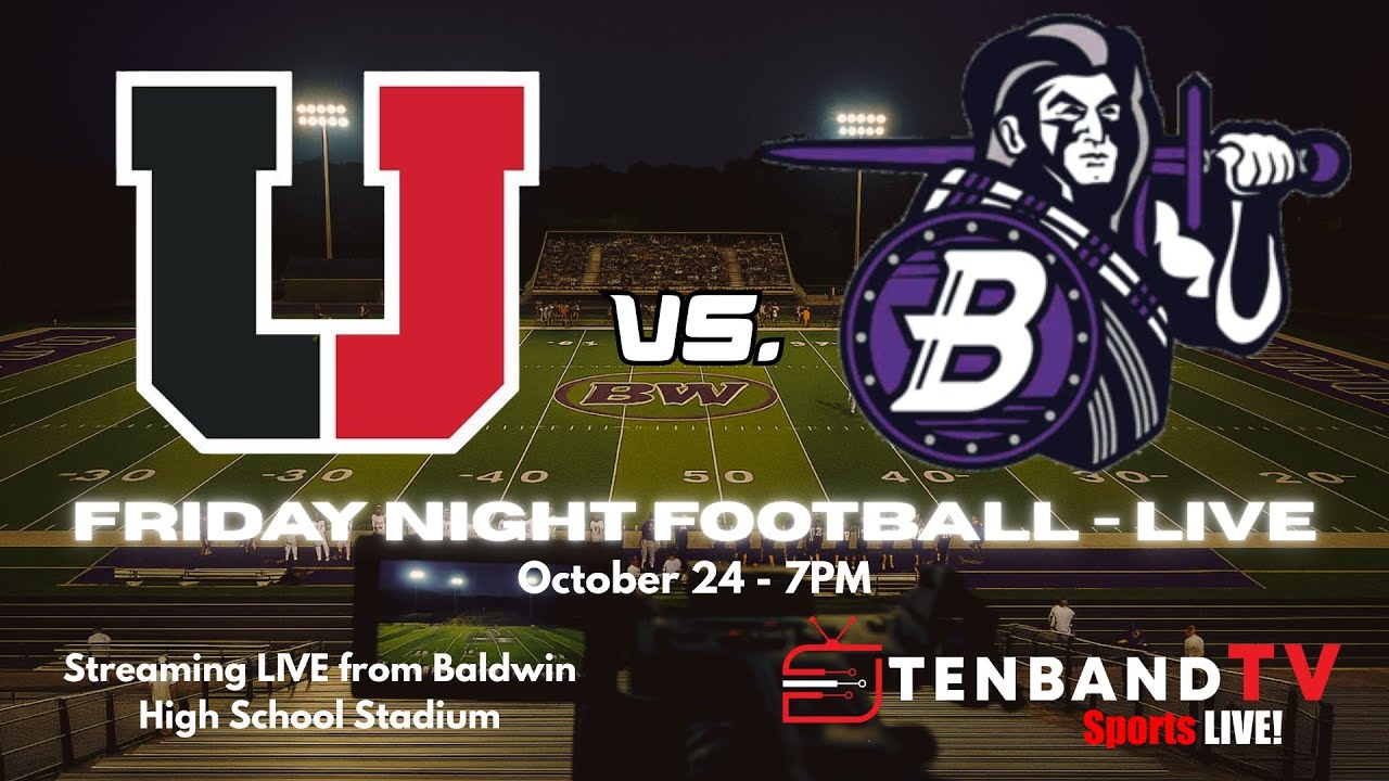 HIGHLIGHTS - Upper St. Clair vs Baldwin - TBTV Sports HS Football Night LIVE! - Oct 24 2025