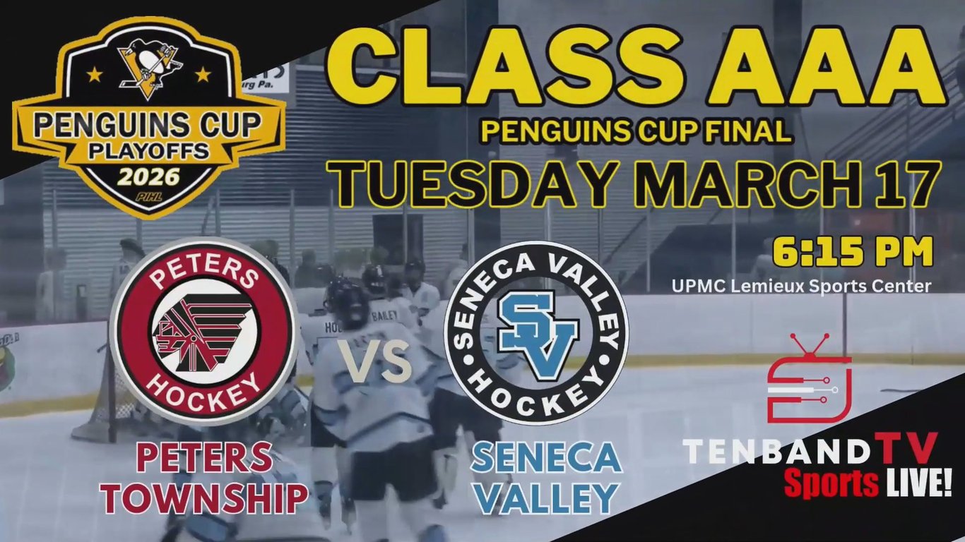 Tues Mar 17 - Peters Township vs Seneca Valley  -  2026 Penguins Cup Final - Class AAA