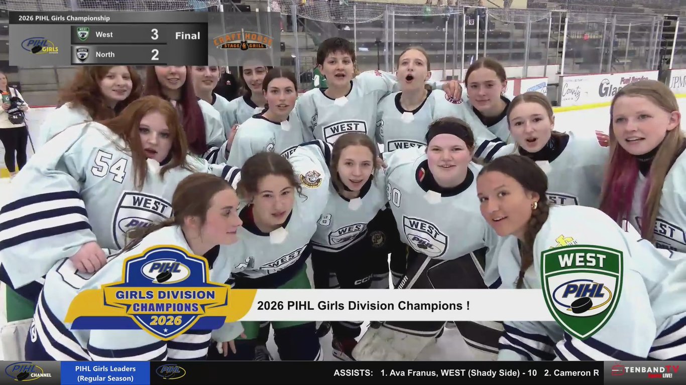 HIGHLIGHTS: Mon June 1 - West vs North - PIHL GIRLS 2026 Championship — 16 key moments