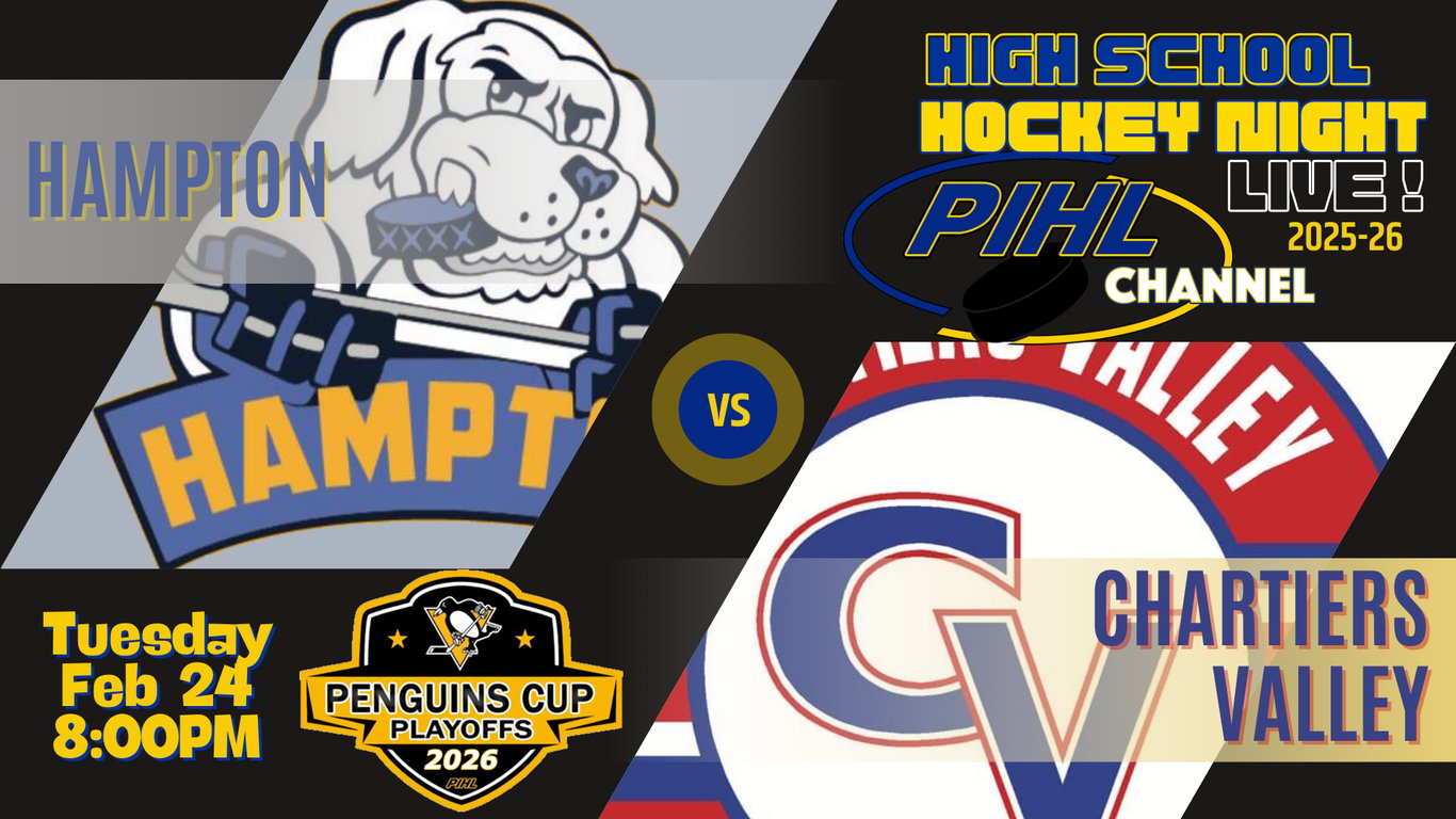 Tues Feb 24 - Hampton vs Chartiers Valley  -  2026 Penguins Cup Playoff - Class A Play-in Round
