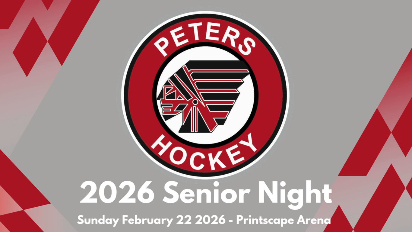 Peters Township Hockey 2026 Senior Night