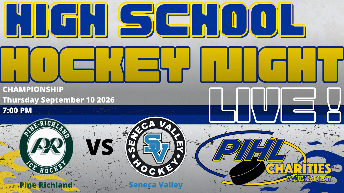 Thurs Sep 10 - CHAMPIONSHIP - Pine Richland vs Seneca Valley - 2026 PIHL Charities Tournament