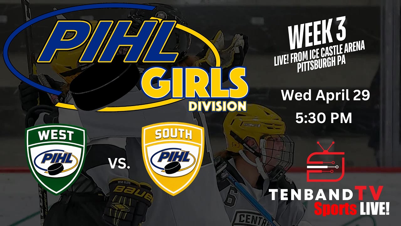 Wed April 29 - West vs South - PIHL GIRLS Regular Season