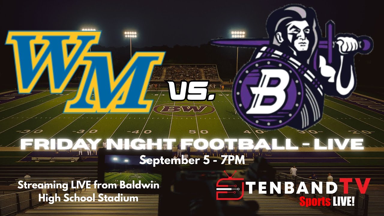 REPLAY - West Mifflin vs Baldwin - TBTV Sports HS Football Night LIVE! - Sept 5 2025