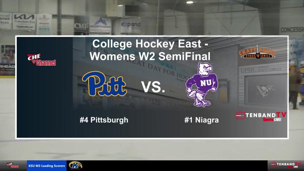 HIGHLIGHTS - Sat Feb 28 - #1 Niagra vs. #4 Pittsburgh -  2026 CHE Womens D2 Semifinal 1