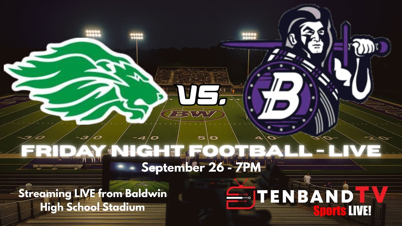 South Fayette vs Baldwin - TBTV Sports HS Football Night LIVE! - Sept 26 2025