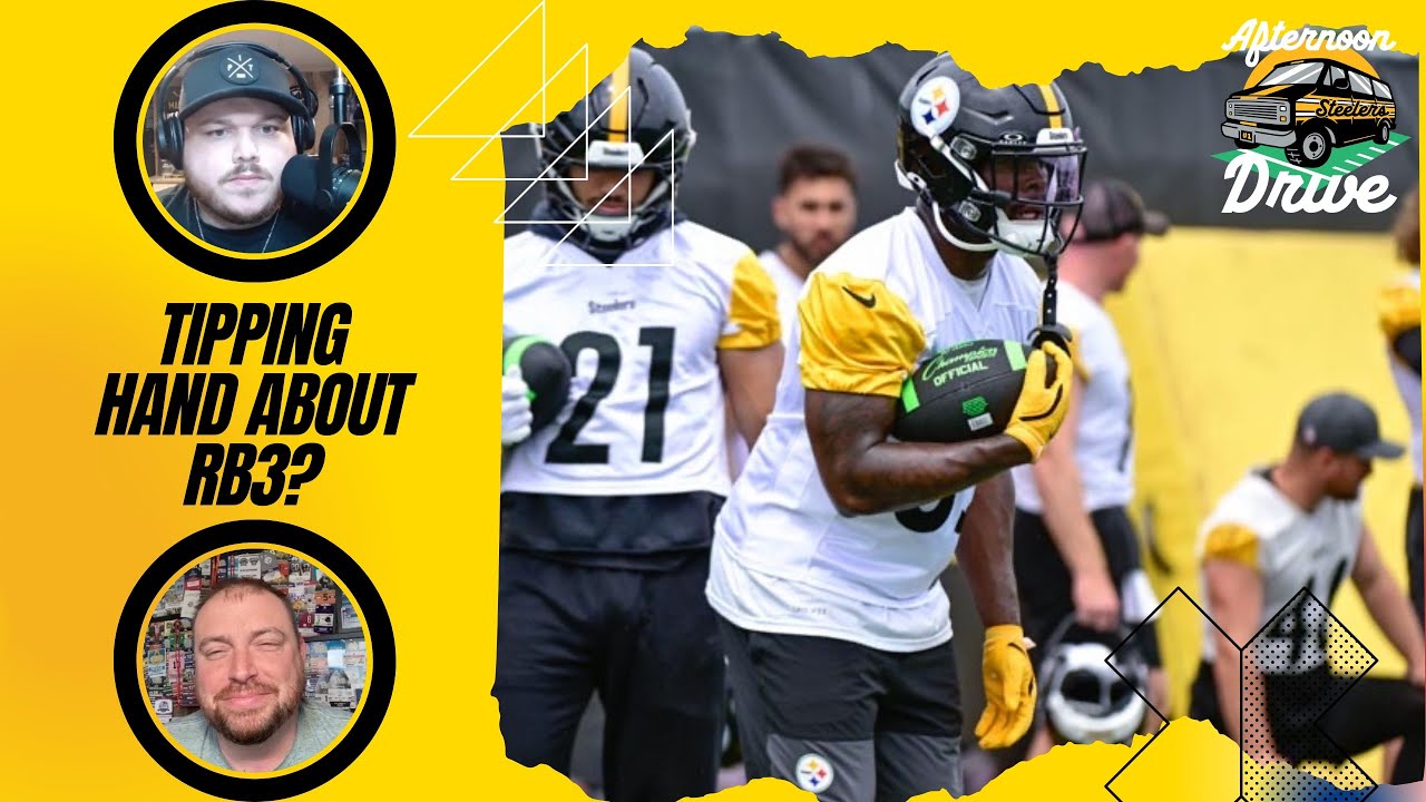 Mike McCarthy Tips Hand at RB Plan? | Steelers Afternoon Drive