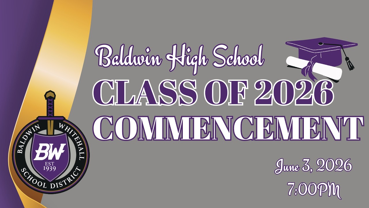 Wed June 3 - Baldwin Class of 2026 Commencement