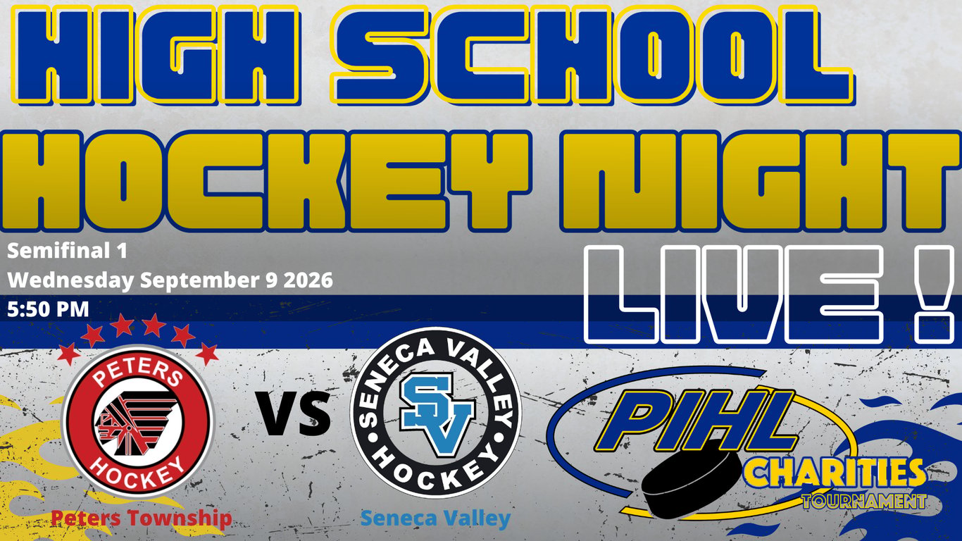 Wed Sep 9 - Peters Township vs Seneca Valley - SemiFinal 1 - 2026 PIHL Charities Tournament