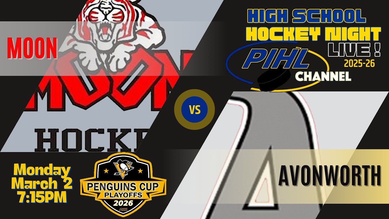 Mon Mar 2 - Moon vs Avonworth  -  2026 Penguins Cup Playoff Quarterfinal