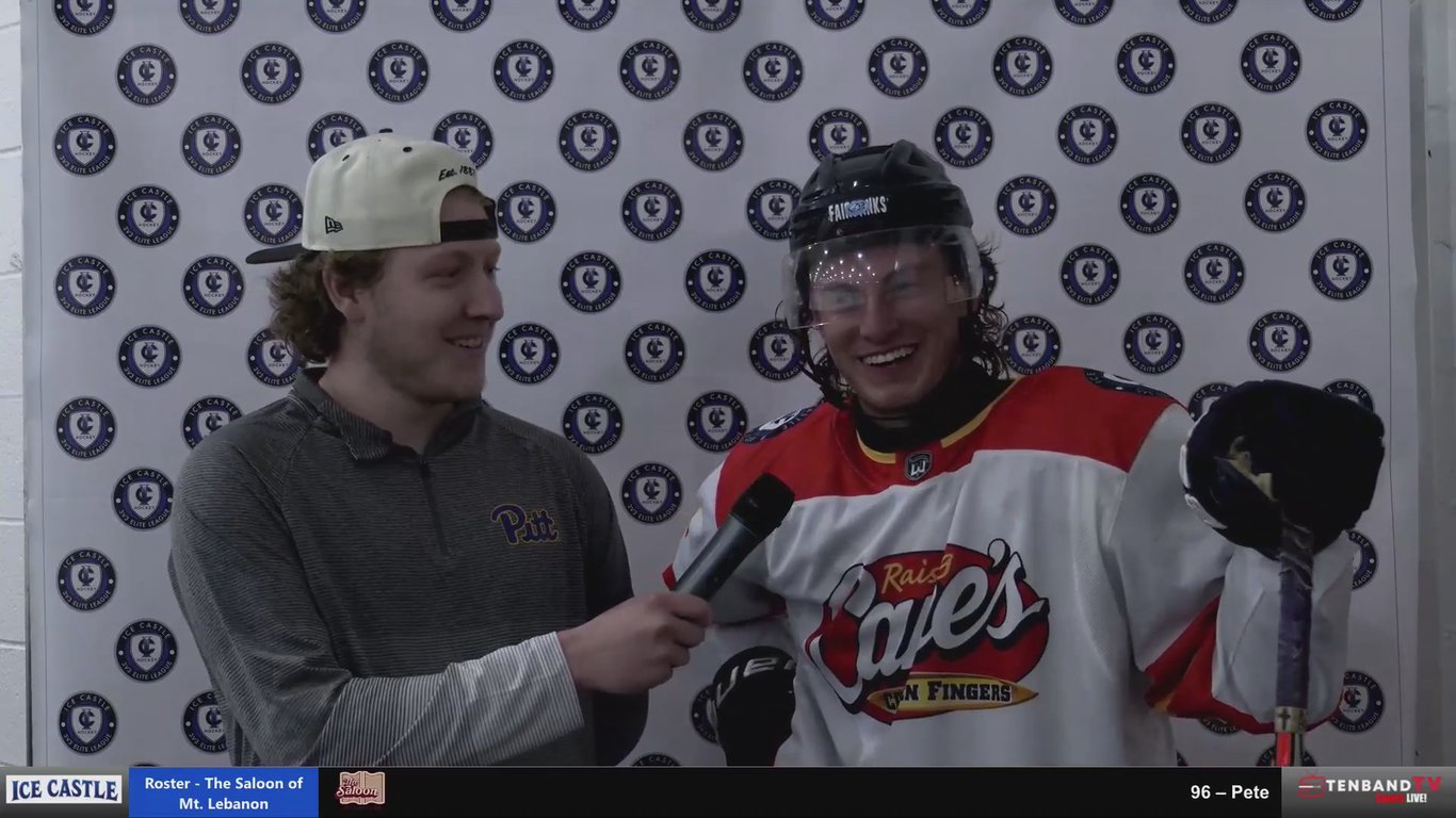 INTERVIEW - Caden Pendo - Tues July 28 - IC Hockey Elite 3v3 League - Week 5 - Clip