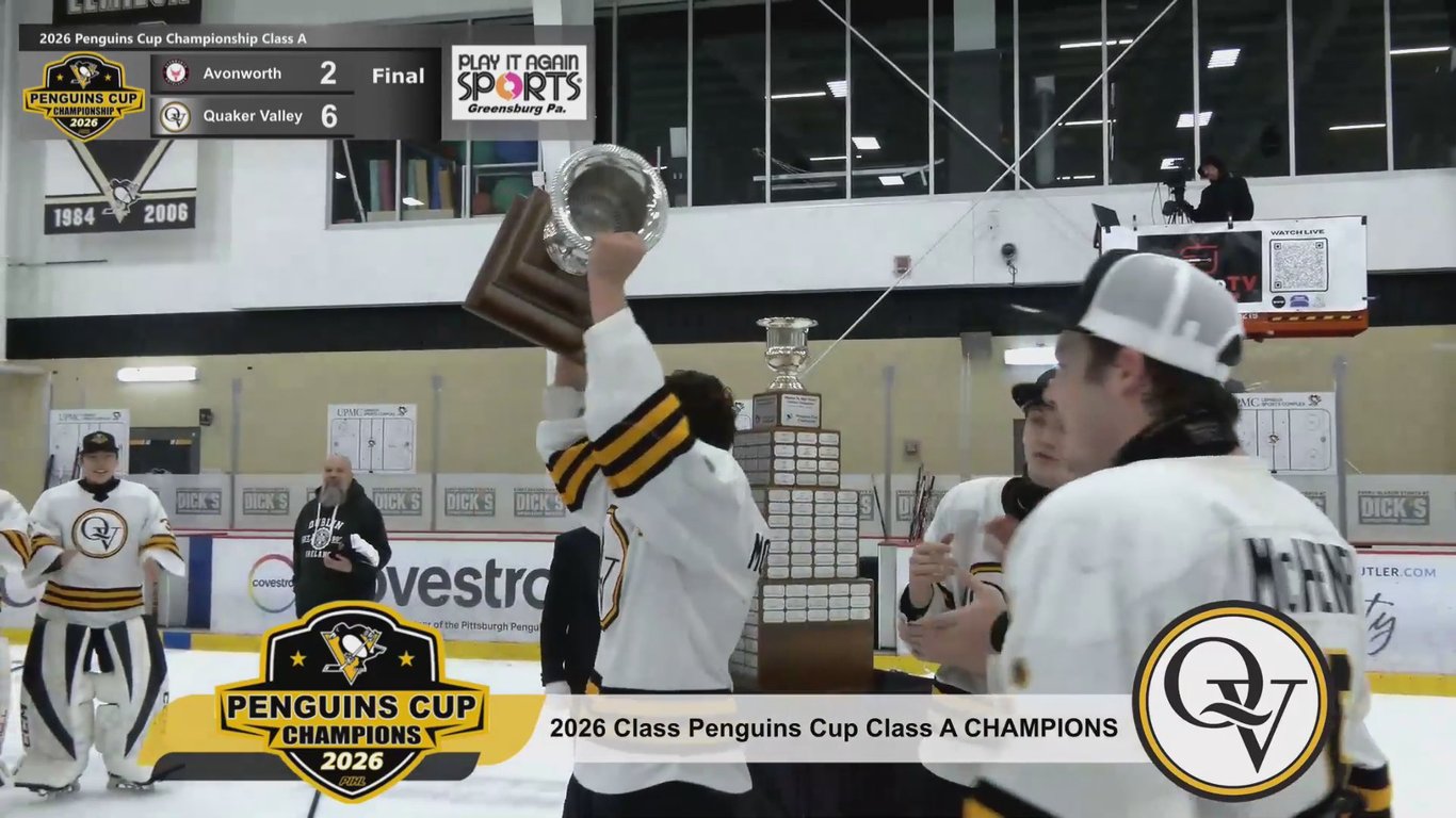 HIGHLIGHTS: Tues Mar 17 - Quaker Valley vs Avonworth  -  2026 Penguins Cup Final - Class A — 20 key moments