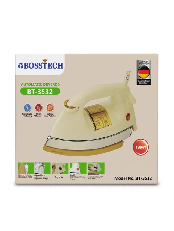 Bostec press iron