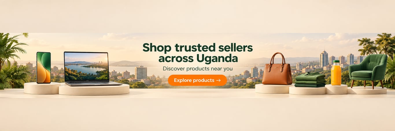 Shop trusted sellers across Uganda. Discover products near you.