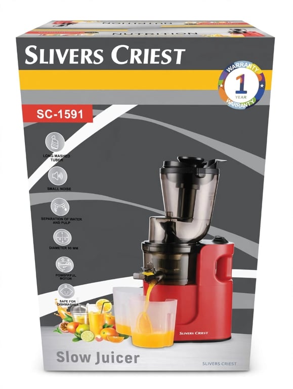 Slower juicer