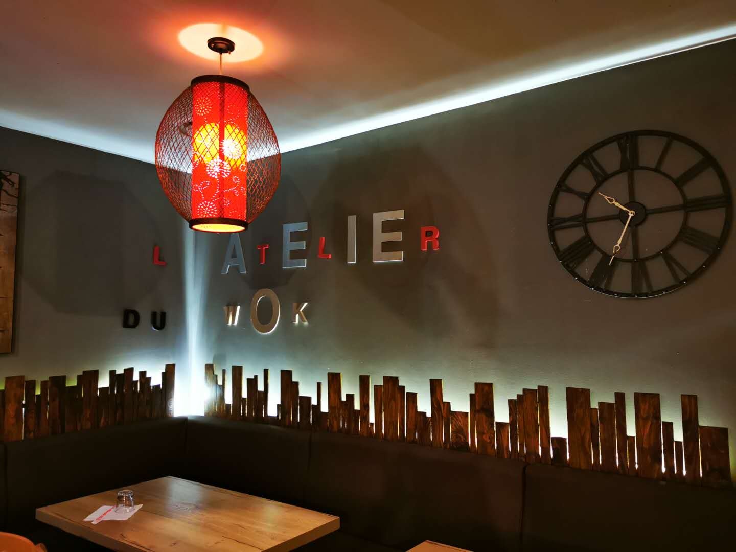 Menu | Restaurant L'ATELIER DU WOK